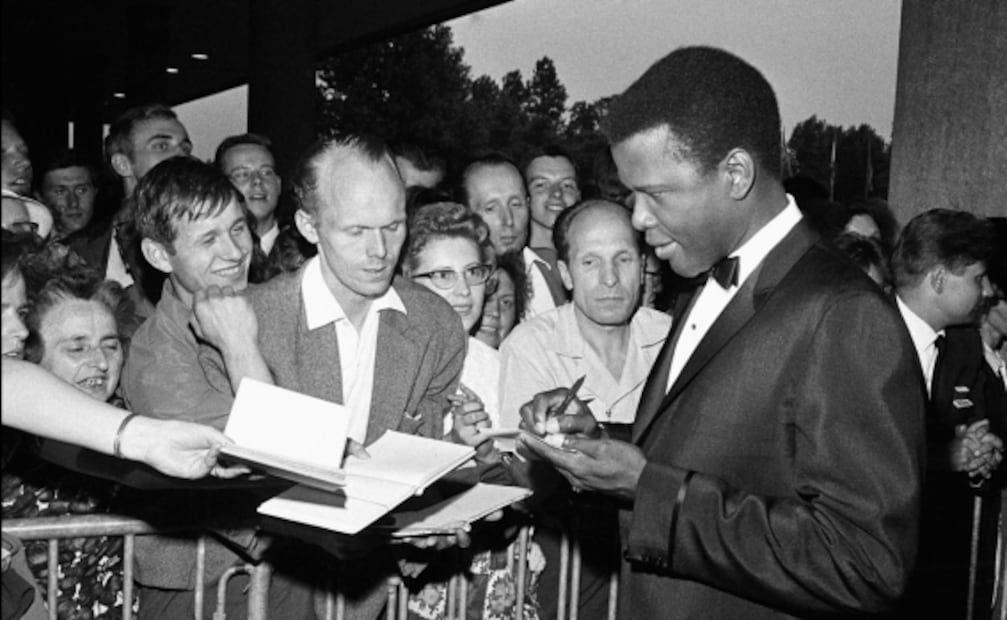 Sidney Poitier, un símbolo del movimiento por los derechos civiles en Hollywood
