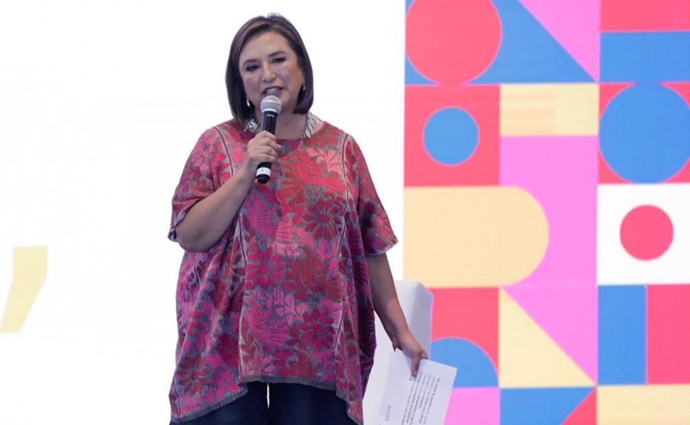 Xóchitl Gálvez en Foro de debate. Foto: Gabriel Pano/El Universal