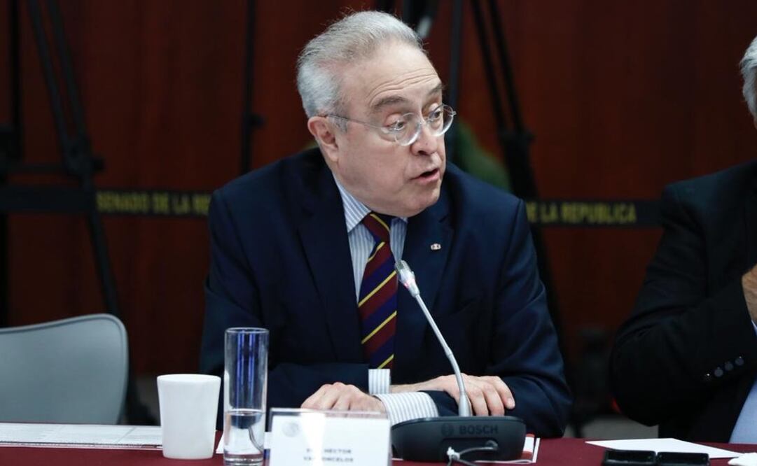 Héctor Vasconselos, presidente de la Comisión de Relaciones Exteriores en el Senado / Tomada de Twitter @HVasconcelos_