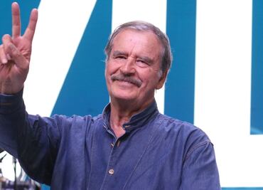 “Ahí la llevamos”, dice Vicente Fox desde el hospital donde se atiende por Covid-19