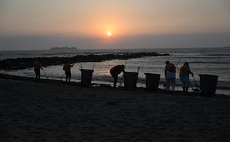 En vísperas de Semana Santa, reportan listas y limpias las playas del puerto de Veracruz; Ayuntamiento pide disfrutarlas con tranquilidad  