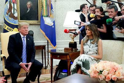 Melania “lleva un rato” pidiendo a Trump que mantenga unidas a familias migrantes