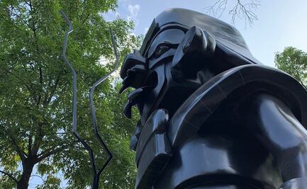 ¿Eres tú, Darth Vader? Aquí te contamos qué hay detrás de la nueva escultura en Reforma