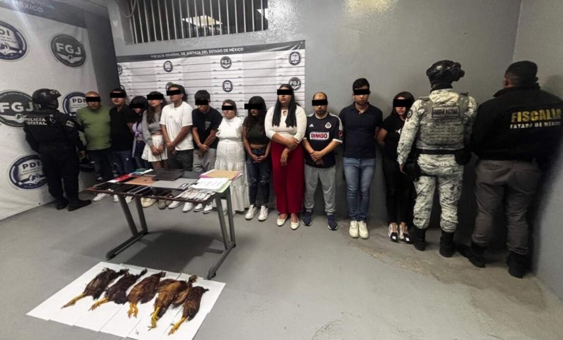 Detienen a 12 personas tras "Operación Restitución" en Ecatepec, que busca recuperar inmuebles con denuncia por despojo (17/05/2025). Foto: Especial