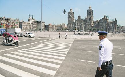 Cierran circulación en Zócalo por concierto de Timbiriche