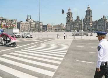 Cierran circulación en Zócalo por concierto de Timbiriche