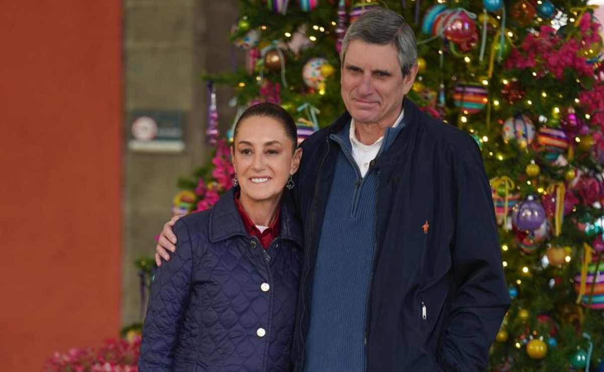 La presidenta Claudia Sheinbaum Pardo desea feliz Navidad a familias mexicanas. Foto: Presidencia