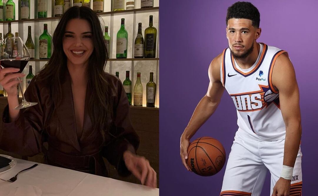Kendall Jenner y el jugador de baloncesto Devin Book. Foto: Vía  Instagram oficial.