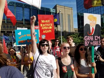 EN VIVO. Protestan en Bruselas contra visita de Trump