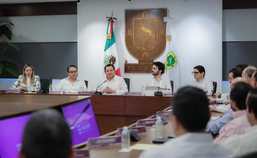 Joaquín Díaz Mena, precisó que se trata de 11 proyectos de inversión en Yucatán (13/01/2026). Foto: Especial