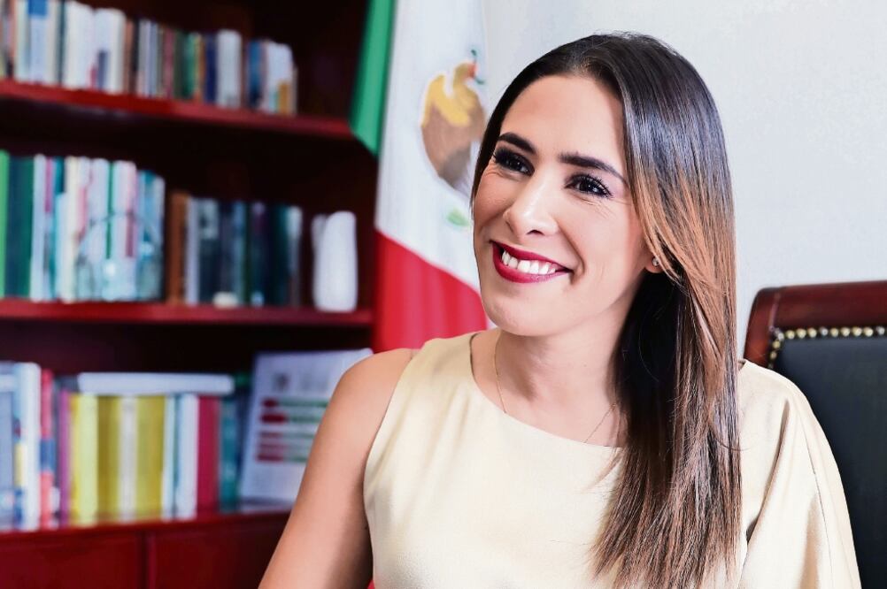 Mariana Moguel Robles Presidenta del PRI en la Ciudad de México (LUCÍA GODÍNEZ. EL UNIVERSAL)