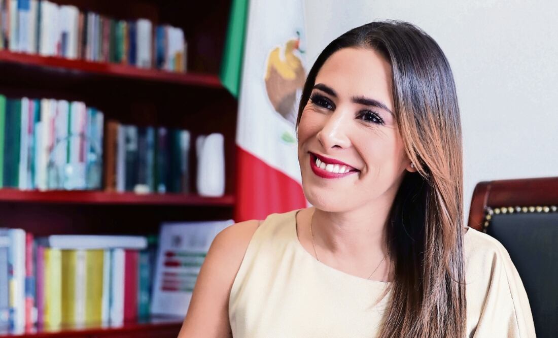 Mariana Moguel Robles Presidenta del PRI en la Ciudad de México (LUCÍA GODÍNEZ. EL UNIVERSAL)