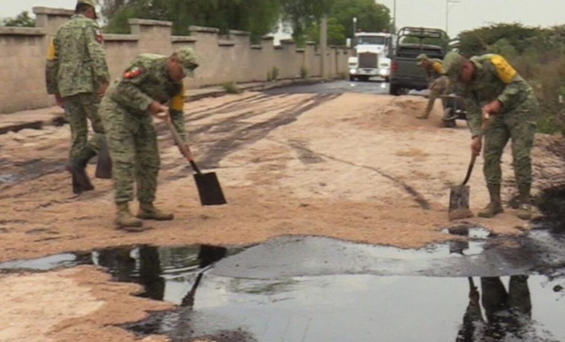 Derrame de combustóleo origina alerta en Atotonilco de Tula, Hidalgo. Foto: especial