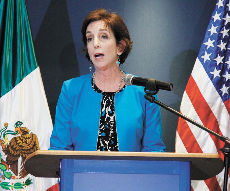 En la foto: Roberta Jacobson, Exembajadora de Estados Unidos en México. ARCHIVO EL UNIVERSAL