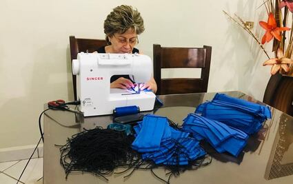 Buscan fabricar más de 27 mil cubre bocas para personal docente en Sinaloa