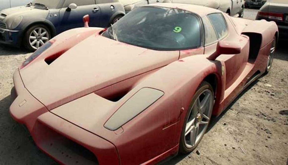 El cementerio de superdeportivos en Dubai que debes conocer