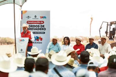 Inicia construcción de 270 mega bordos en abrevaderos