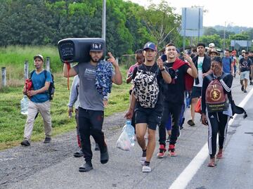 Sale otra caravana; Migración busca disolverla