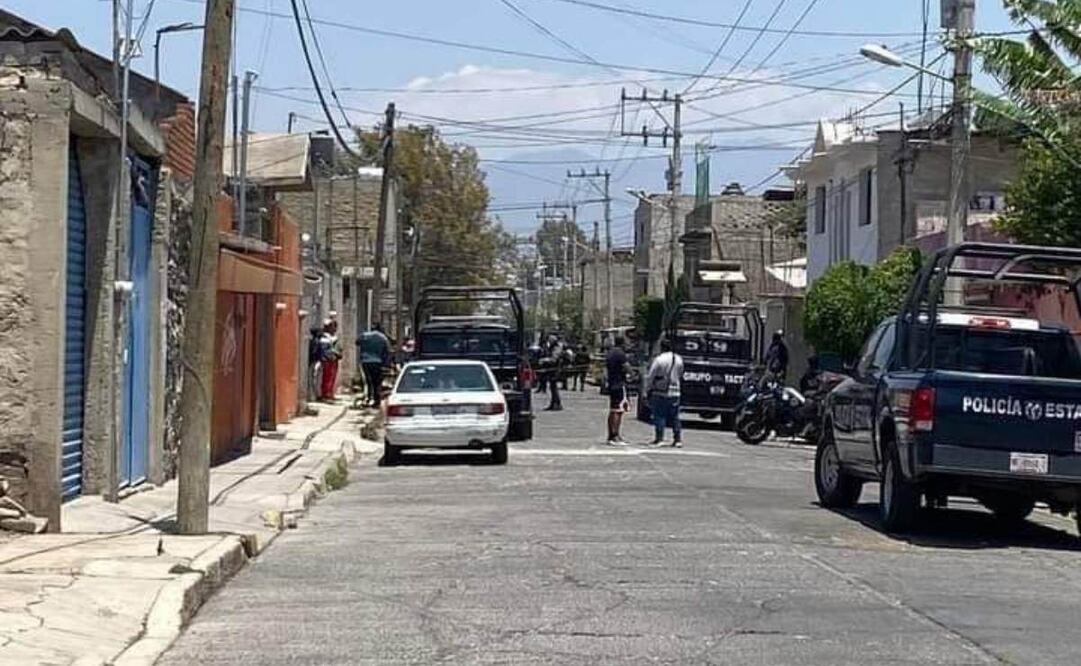 Los oficiales encontraron en el lugar varios casquillos percutidos de arma de fuego. Foto: Especial