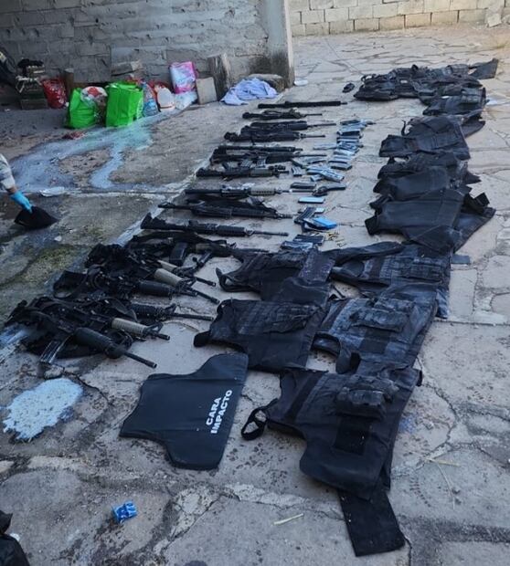 Enfrentamiento entre criminales y la GN deja 16 detenidos en Jerez, Zacatecas