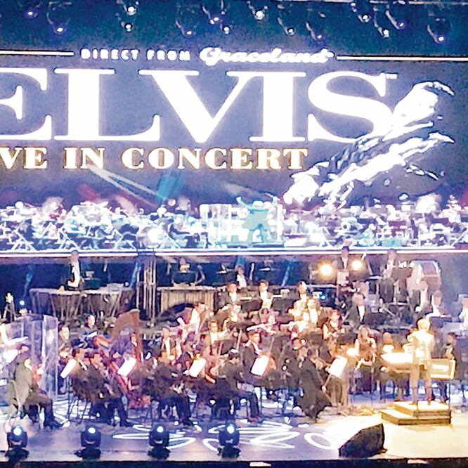 "Elvis Live in concert" se llevó a cabó en el Auditorio Nacional. Alana Orozco/El Universal