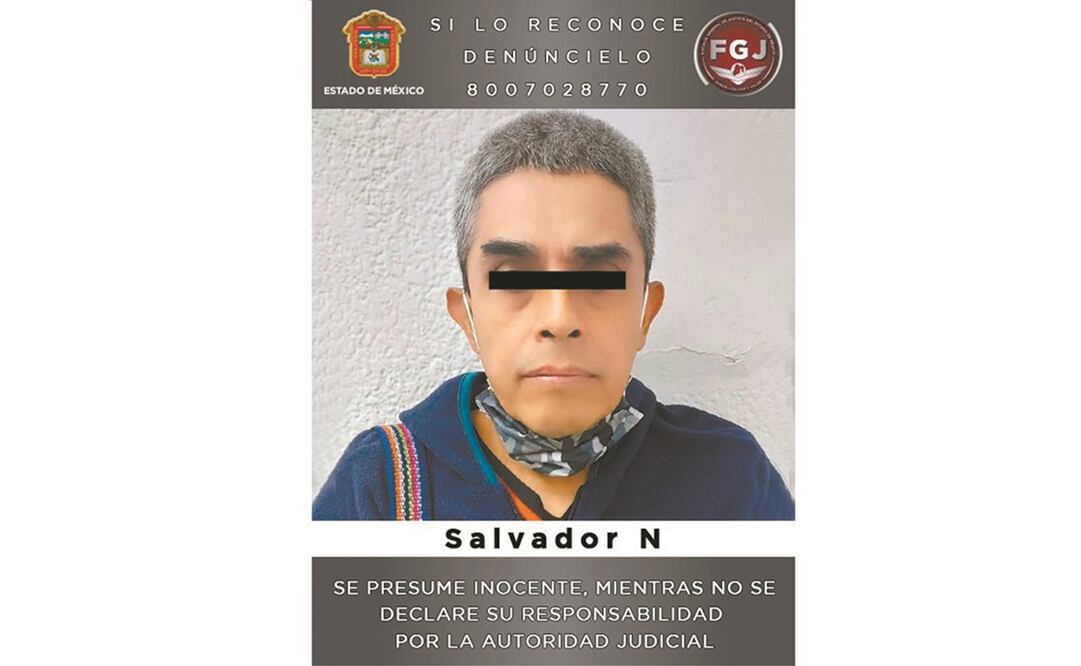 Salvador, de 54 años, cumple la prisión preventiva oficiosa en el penal de Tlalnepantla. Foto: ESPECIAL