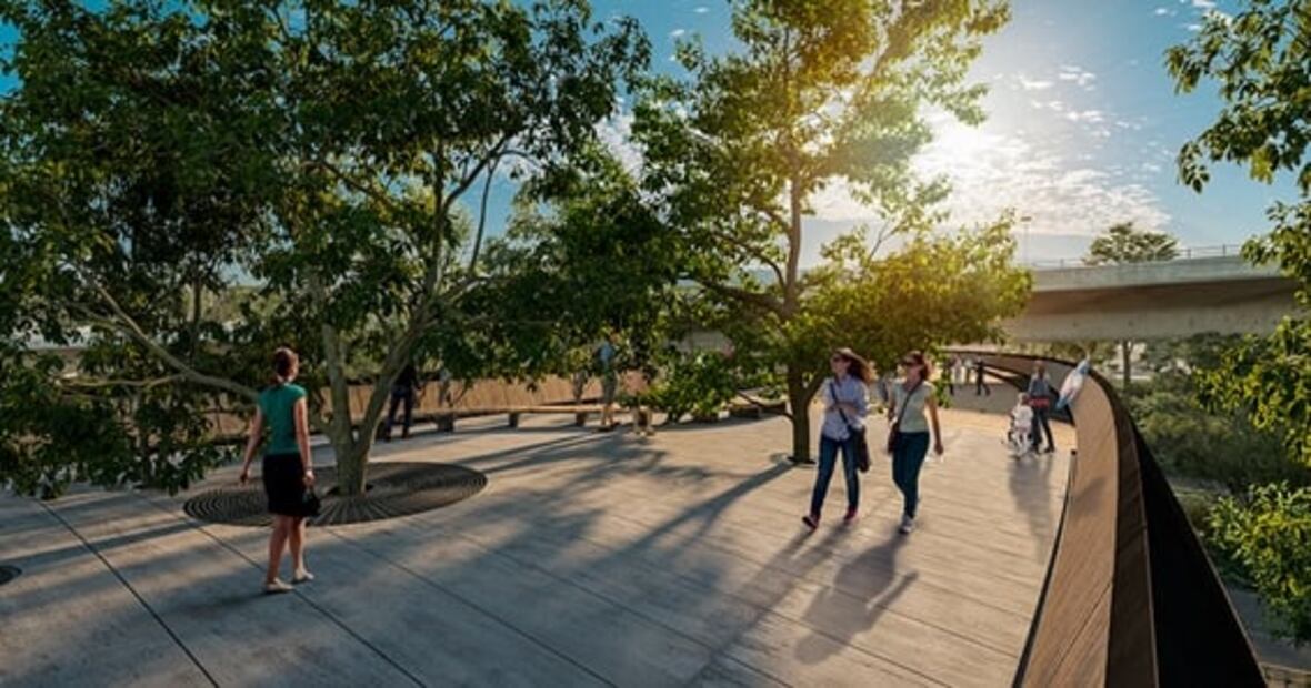 Así será la Calzada Flotante del Bosque de Chapultepec