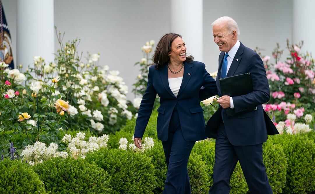 La campaña de Trump acusó a la de Harris de violar las leyes federales de financiación de campañas al sustituir el nombre de Joe Biden por el suyo propio para tomar el control de los fondos de su campaña. Foto: X @JoeBiden