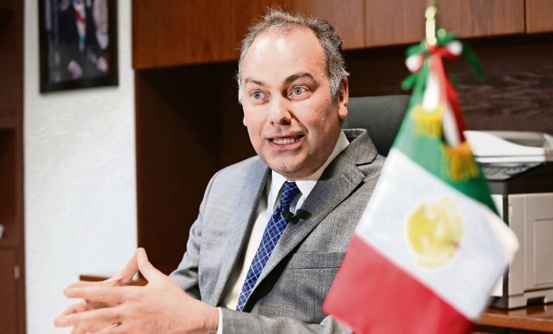 Jaime Rochín, titular de la Comisión Ejecutiva de Atención a Víctimas (ALEJANDRA LEYVA. EL UNIVERSAL)