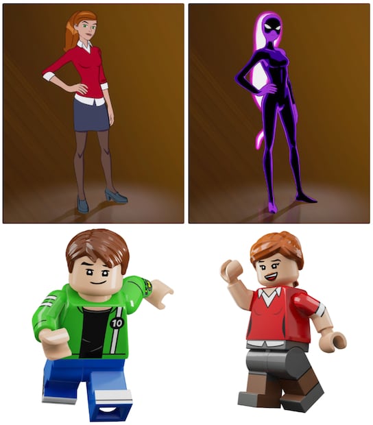 Skins de Gwen Tennyson y modo LEGO de ambos personajes para Fortnite. Foto: Fortnite