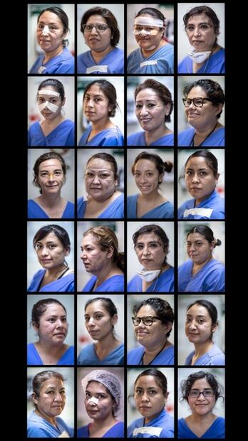 Retratos de lucha: las mujeres que dan la cara contra el Covid