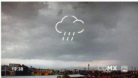 Llueve en 9 delegaciones de la Ciudad de México