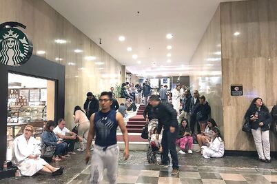 “Todos salimos corriendo y hasta nos olvidamos de los viejitos”