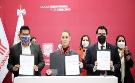 Firman convenio con Infonavit para que capitalinos puedan adquirir viviendas del programa Pruvi