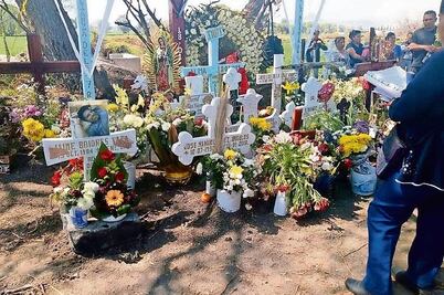 Memorial en Tlahuelilpan divide a los familiares