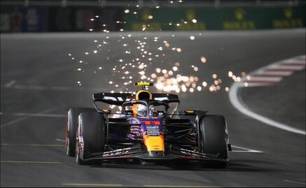 Checo Pérez sube al podio en el GP de Las Vegas y amarra el subcampeonato de la F1