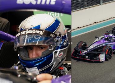 El Kun Agüero tuvo su debut como piloto de Fórmula E y le pidieron que baje la velocidad