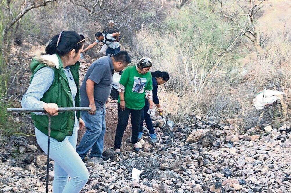 Objetivo. Las Rastreadoras de Sinaloa buscan a más de 211 personas desaparecidas desde 2010 a la fecha.