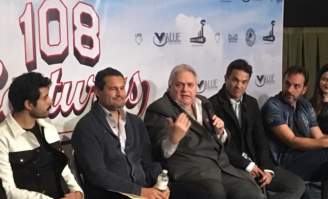 Kuno Becker, José Ángel Bichir y Ximena Navarrete protagonizan la cinta referente al beisbol. Foto: César Huerta