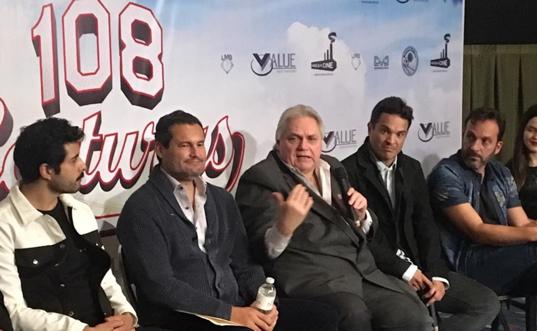 Kuno Becker, José Ángel Bichir y Ximena Navarrete protagonizan la cinta referente al beisbol. Foto: César Huerta