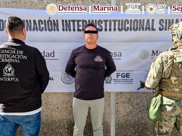 Cae "Chuy", integrante del Cártel de Sinaloa; tiene orden de extradición a EU por distribución de cocaína