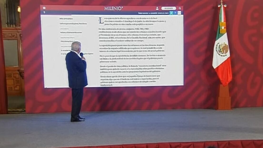 La mañanera de AMLO, 16 de junio, minuto a minuto