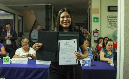 Lourdes Paz Reyes recibe constancia de mayoría de votos como alcaldesa en Iztacalco