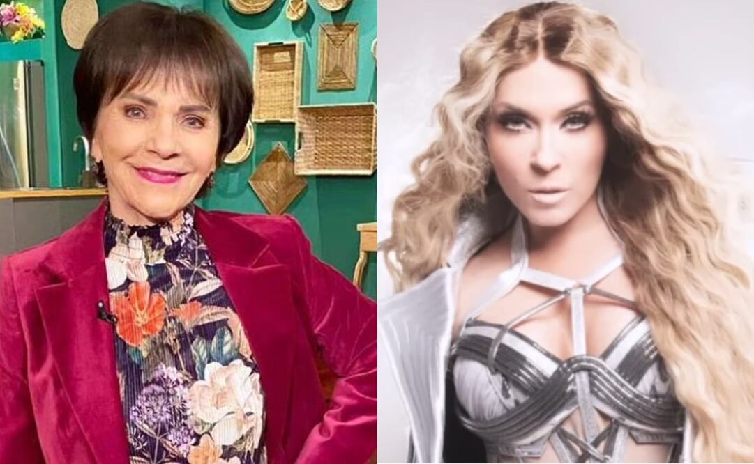 Pati Chapoy y Yuri. Foto: Instagram oficial de las personalidades.