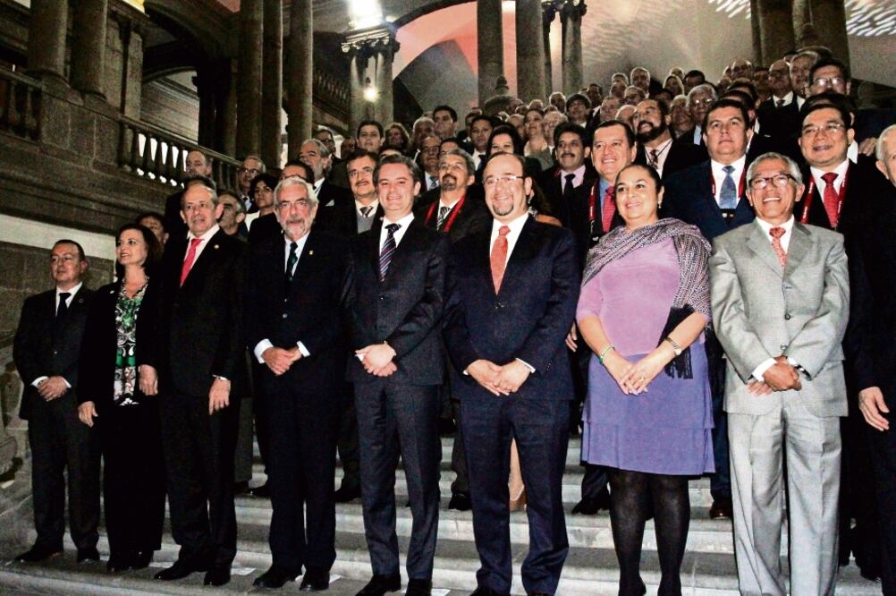 Aurelio Nuño Mayer, titular de la SEP, asistió a la inauguración de la Conferencia Internacional ANUIES 2016 (MARÍA JOSÉ MARTÍNEZ. CUARTOSCURO)