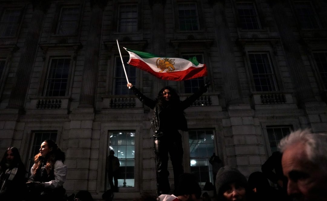 Protestas en Irán. (11/01/26) Foto: AFP