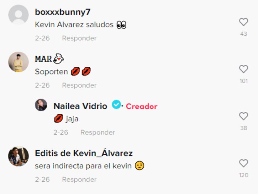 Nailea Vidrio publica video en Tik Tok con polémica pregunta, ¿Es indirecta para Kevin Álvarez?