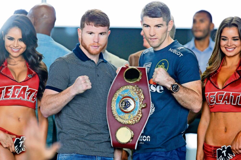 Uno de los retos del “Ca n elo” es romper el récord de asistencia a una función de boxeo (LM OTERO. AP)