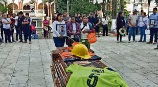 Despiden a Pablo Osorio, ingeniero desaparecido en La Concordia