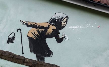 Banksy presenta nueva obra relacionada con el Covid-19